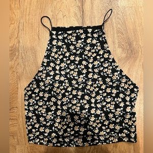 Forever 21 Floral Crop Top